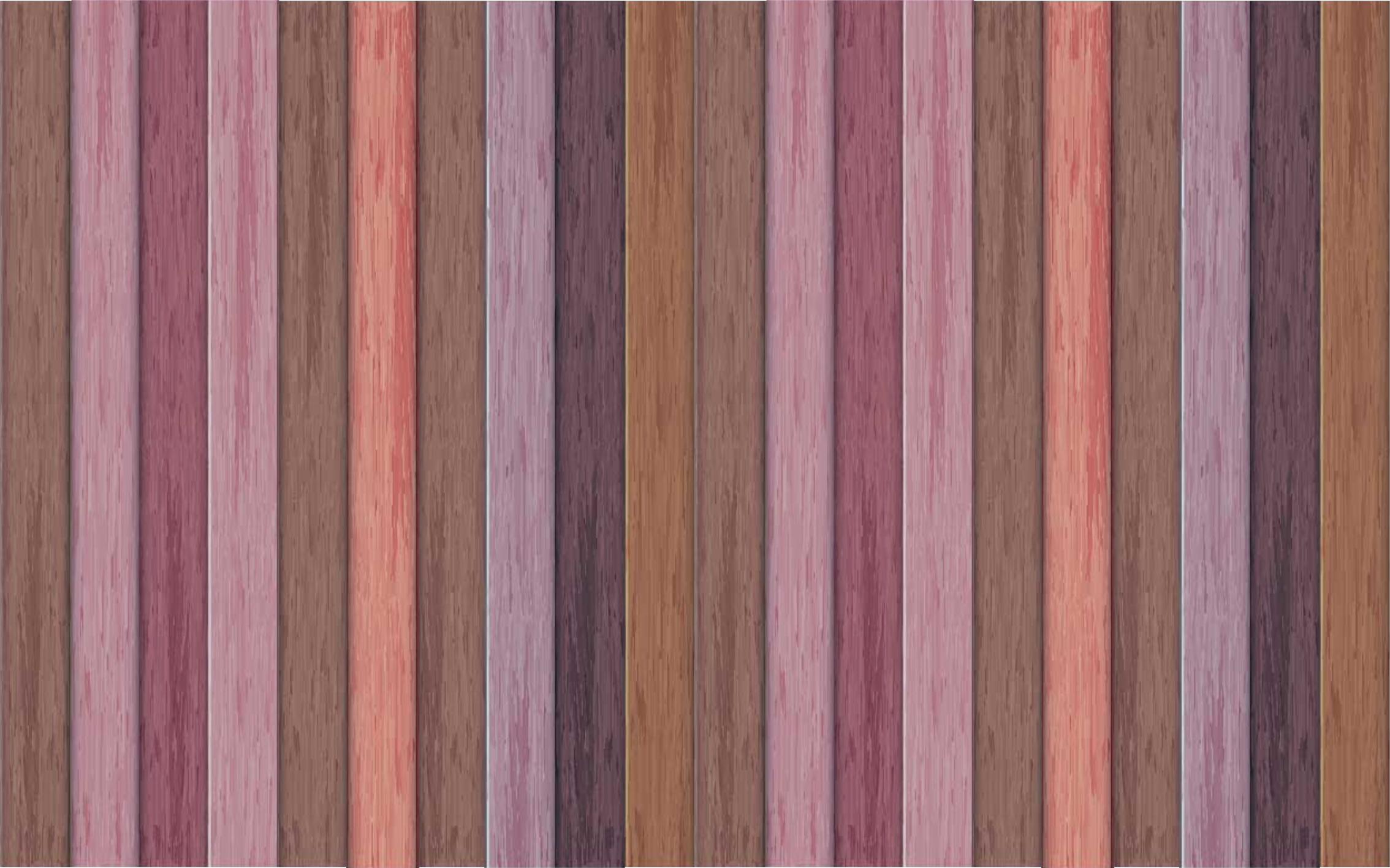 Gray and pink wooden texture rectangular rug - TenStickers