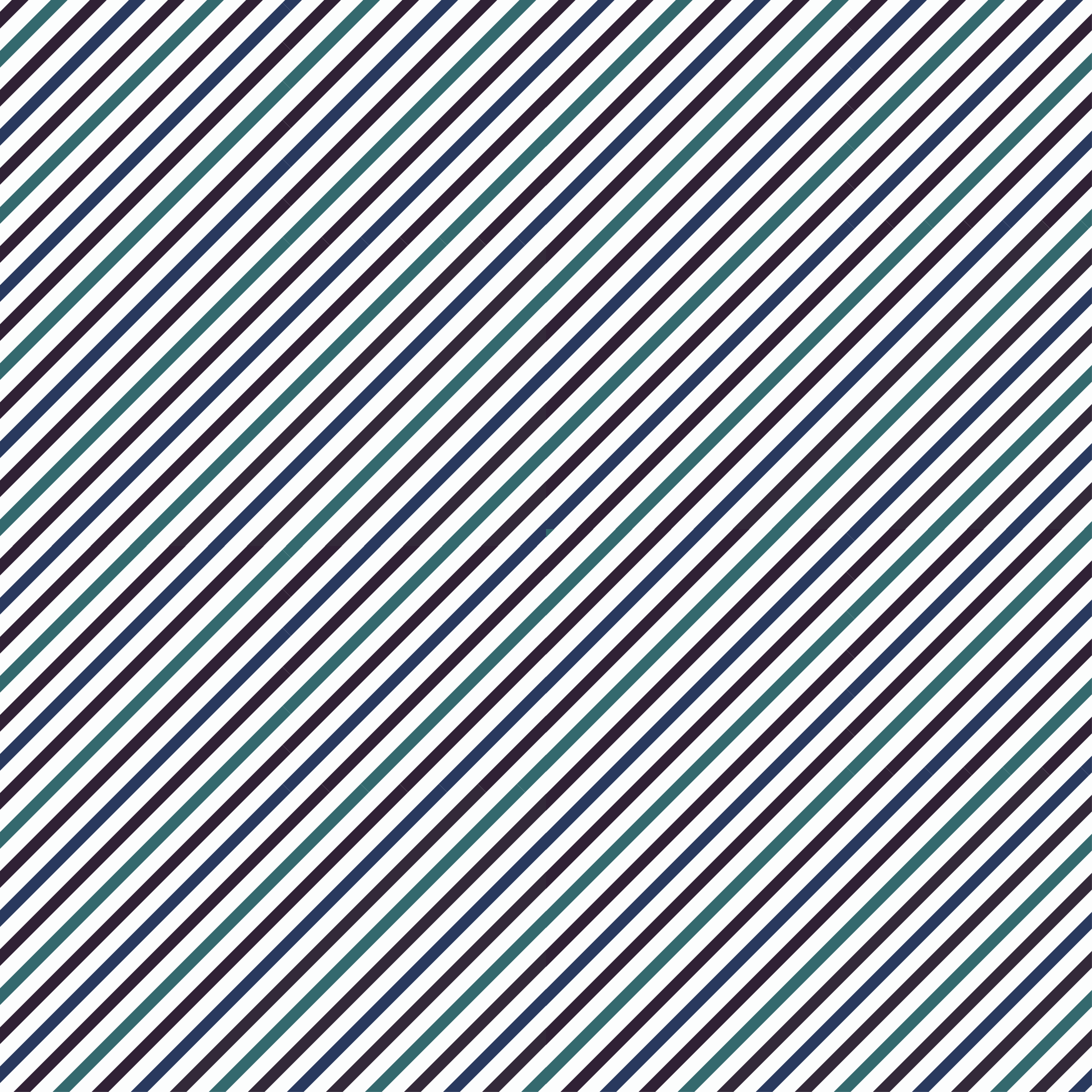 Diagonal green and grey striped vinyl rug - TenStickers