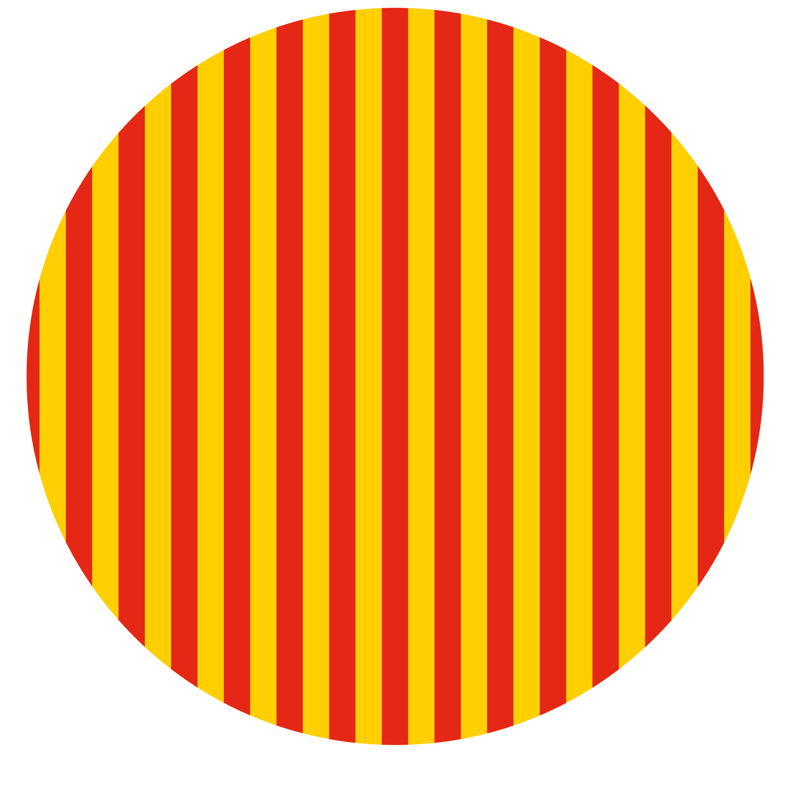 Striped vinyl rug in vibrant striped display - TenStickers