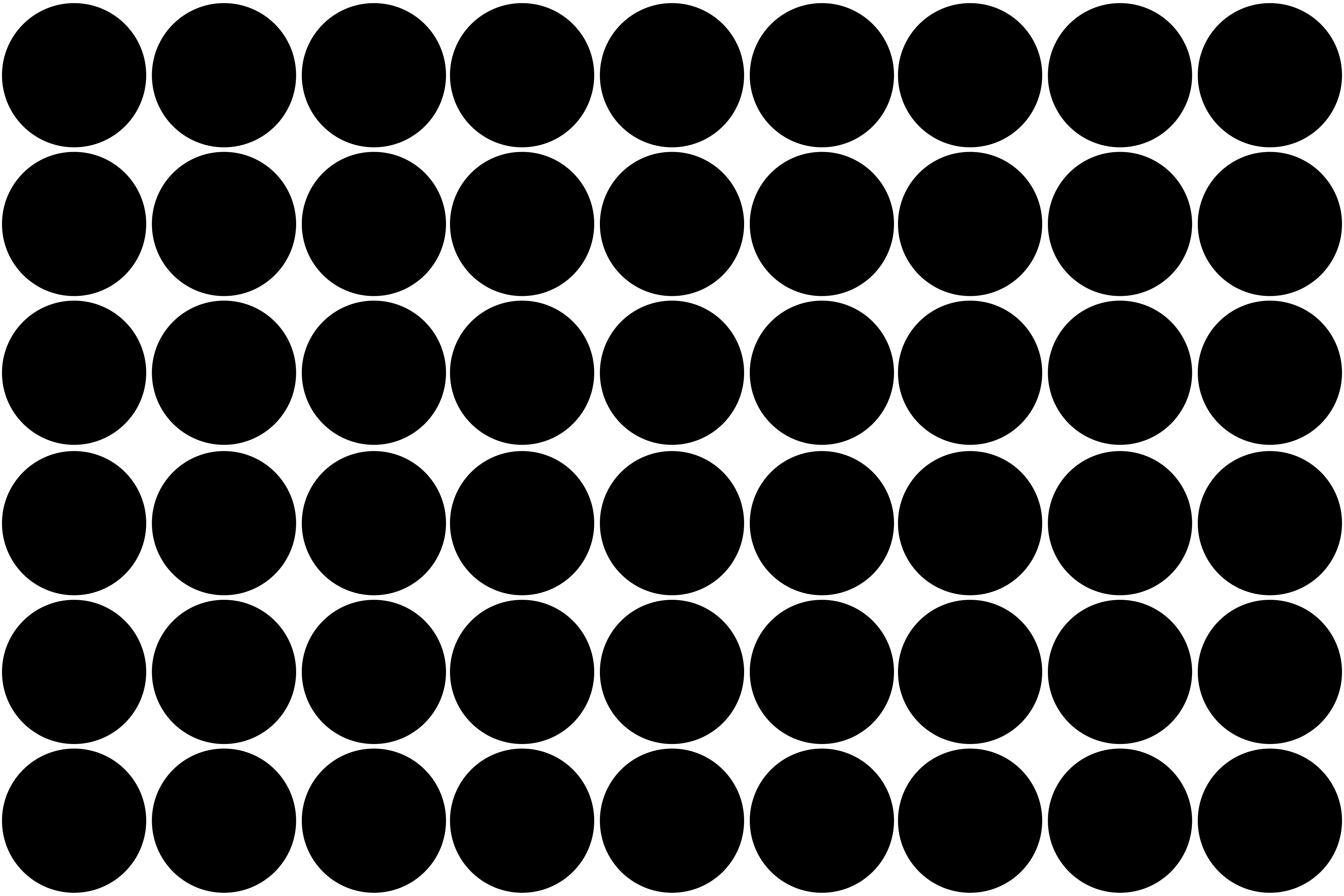 Black dots pattern geometric rugs - TenStickers