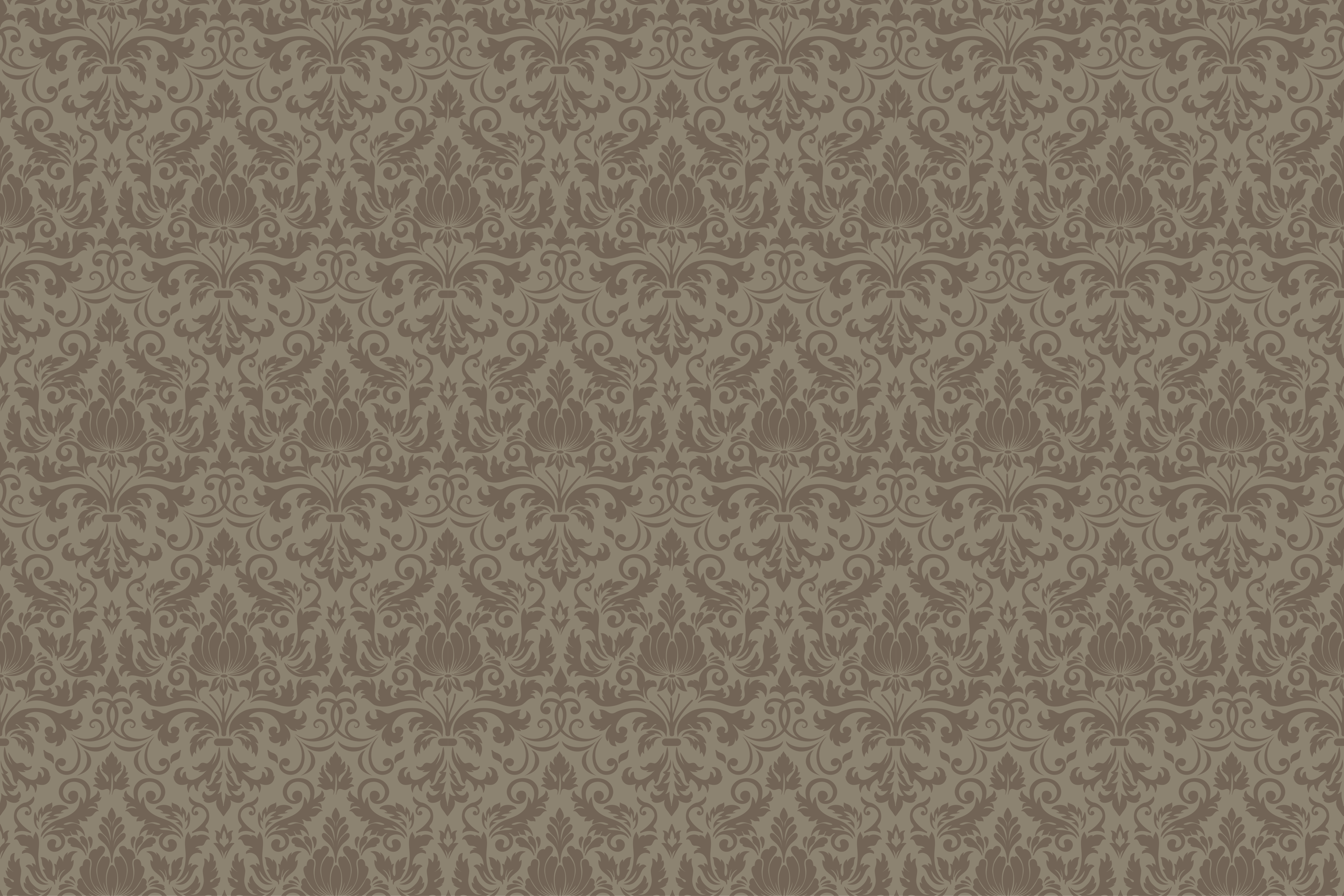 Elegant Baroque Pattern vintage rug - TenStickers