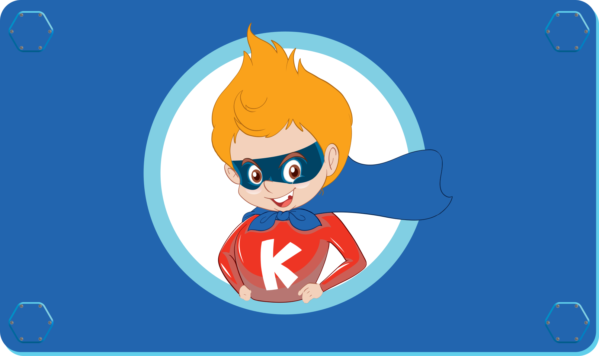 Superhero Cartoon Character playroom carpet - TenStickers