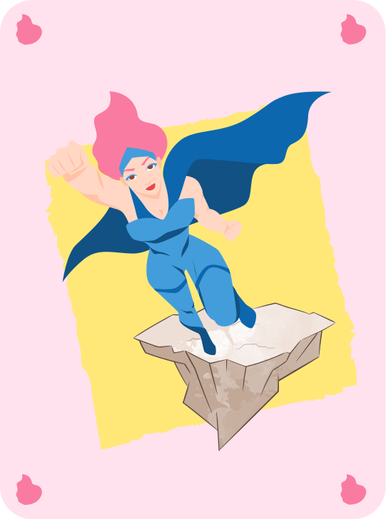 Superhero Adventure Imagery playroom carpet - TenStickers