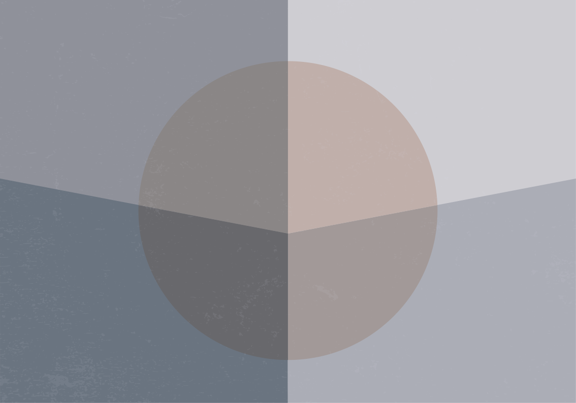 Overlapping Circles geometric vinyl rug - TenStickers