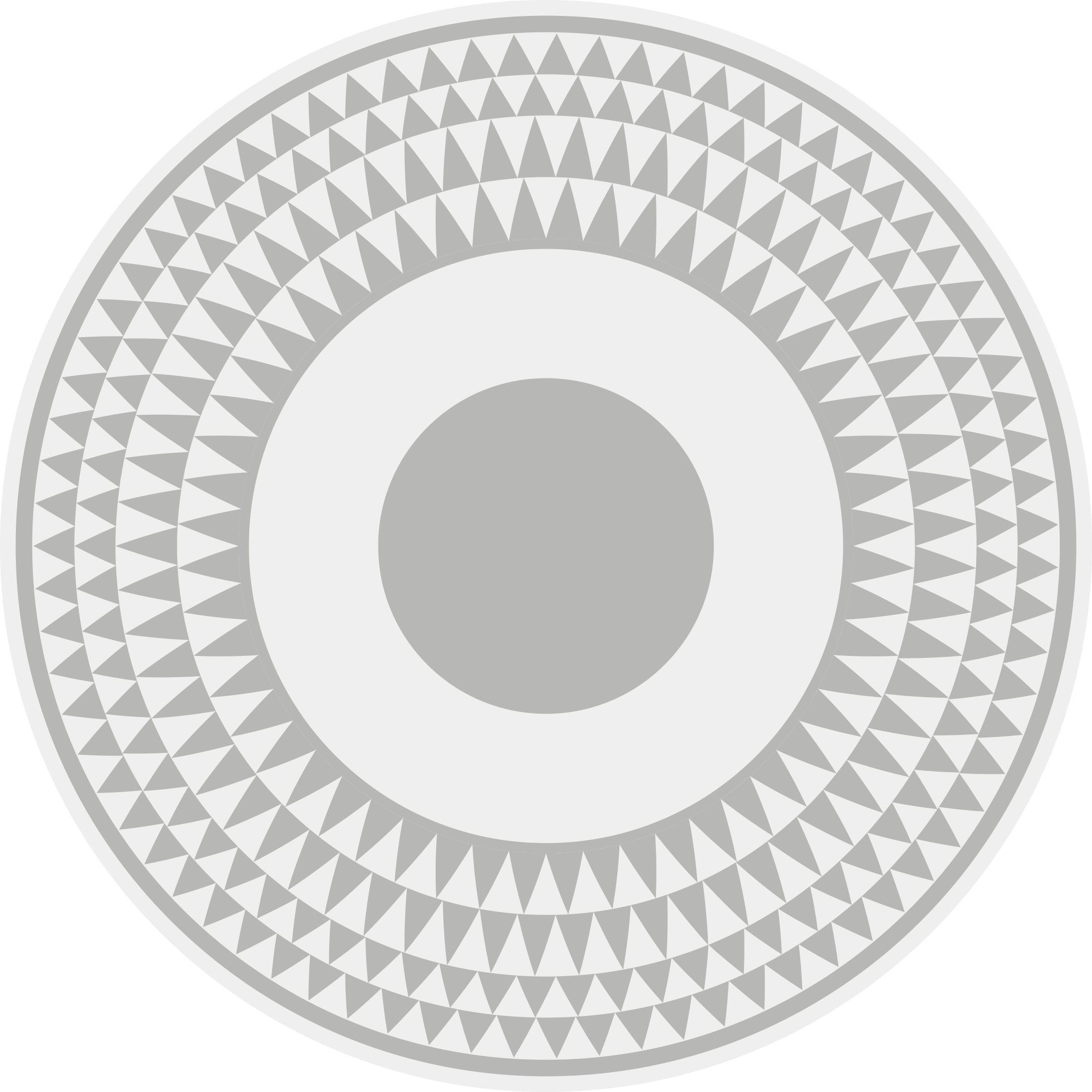 Concentric Circles Pattern geometric vinyl rug - TenStickers