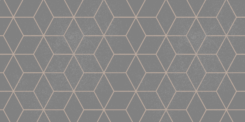 Geometric Grey Hexagon Pattern geometric rugs - TenStickers
