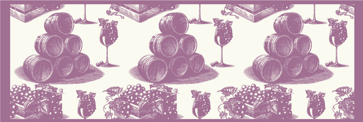 Wine Cellar Sketch Aesthetics kids rug - TenStickers