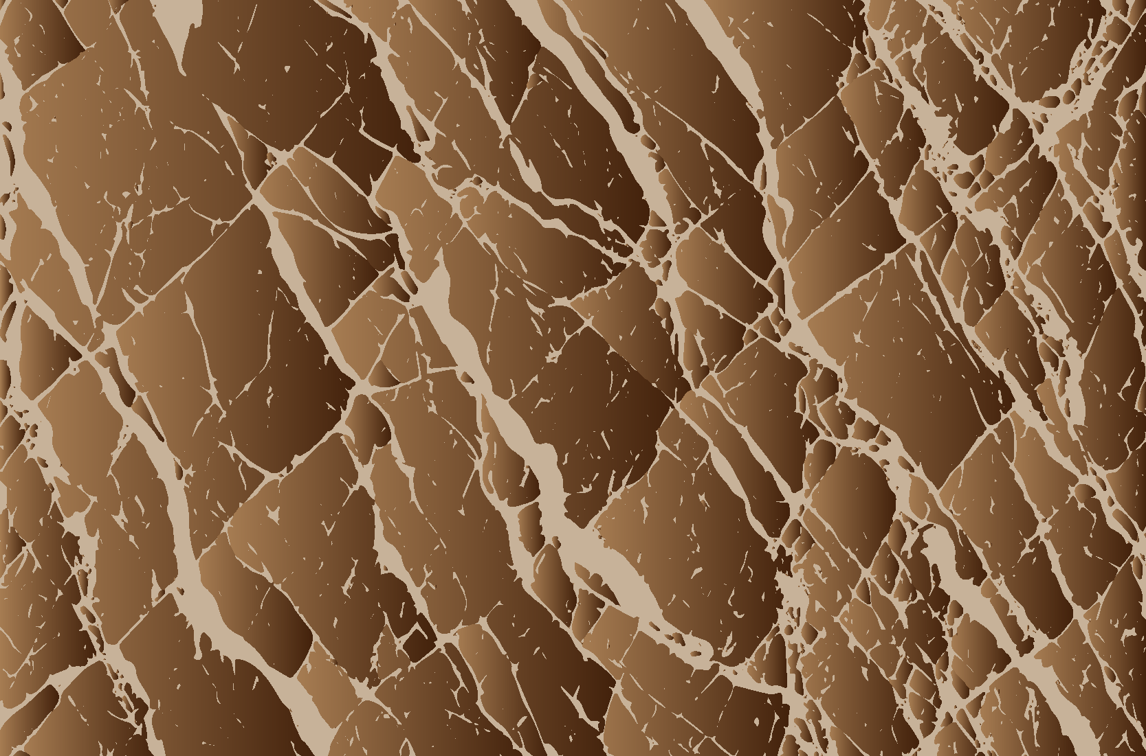 Brown marble effect dining room carpet - TenStickers