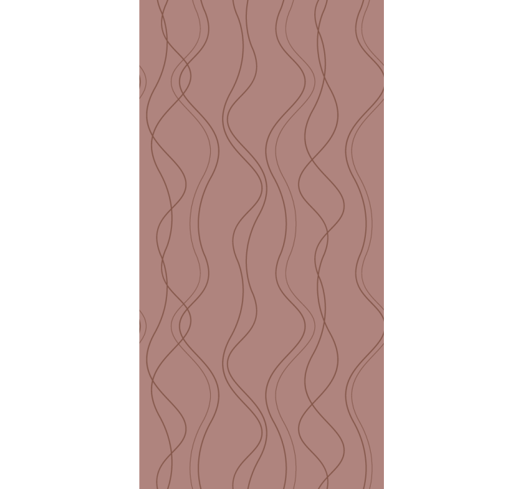 Flowing line patterns abstract wallpaper - TenStickers