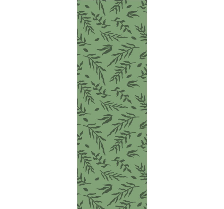 Leafy Vine Pattern nature wallpaper - TenStickers