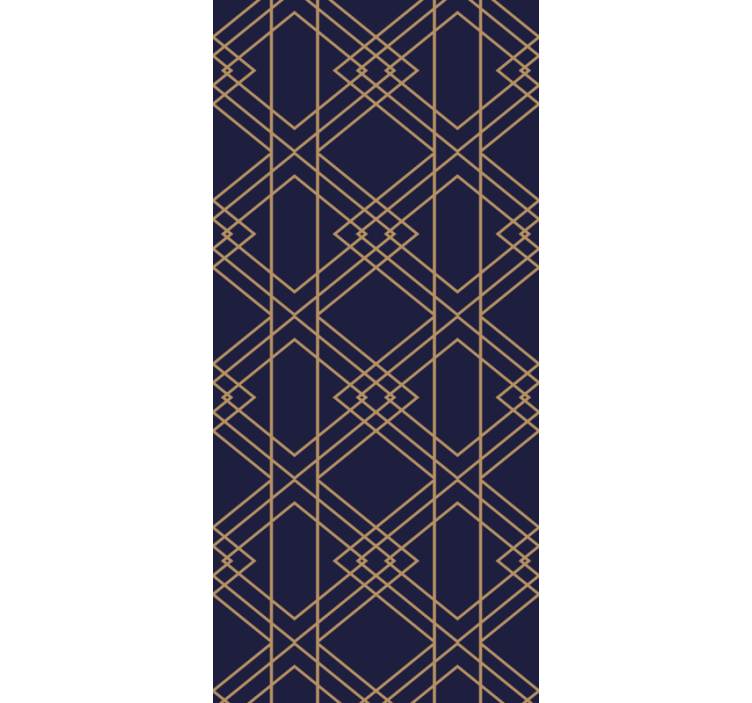 Wallpaper geometric modern geometric design - TenStickers