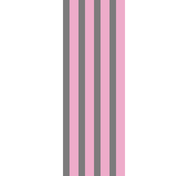 Stripes in Pink wallpaper striped - TenStickers