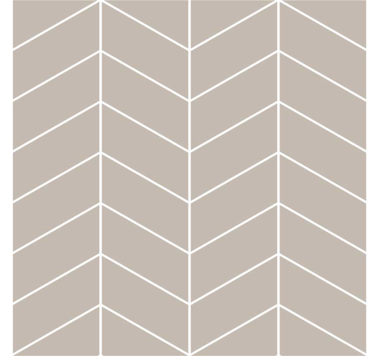 Scandinavian Style Beige and White kitchen wallpaper - TenStickers