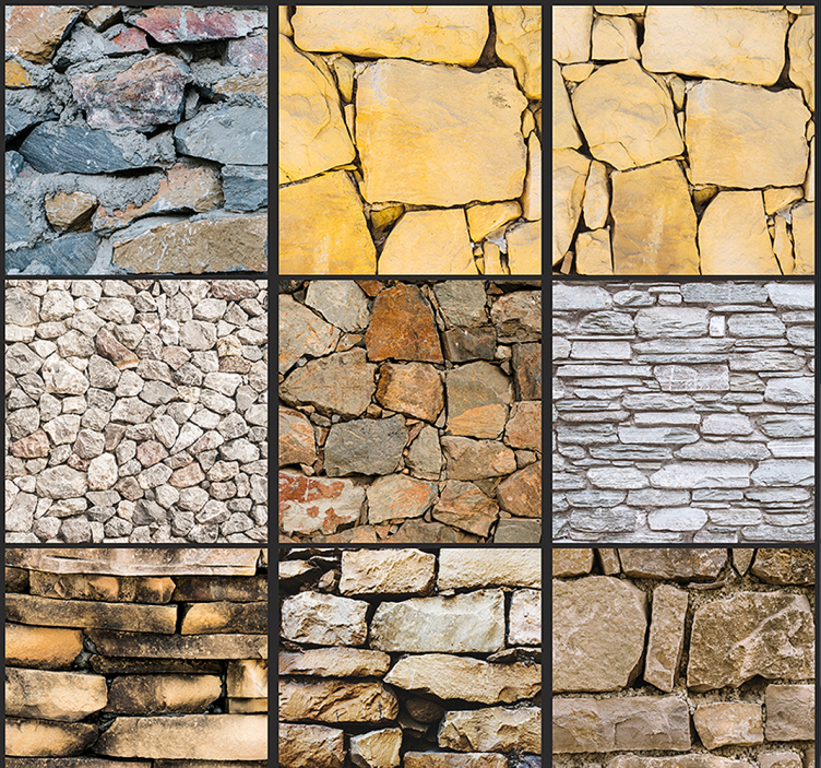 Multitone Stone Mosaic - TenStickers