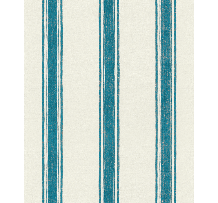 Geometric wallpaper vertical lines light blue - TenStickers