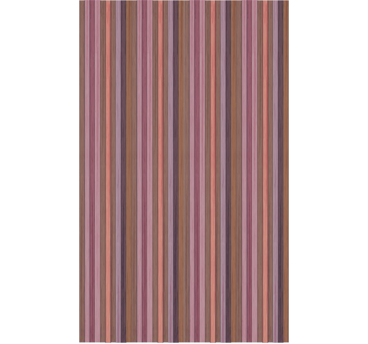 Ornamental wallpaper in gray and pink wood texture - TenStickers