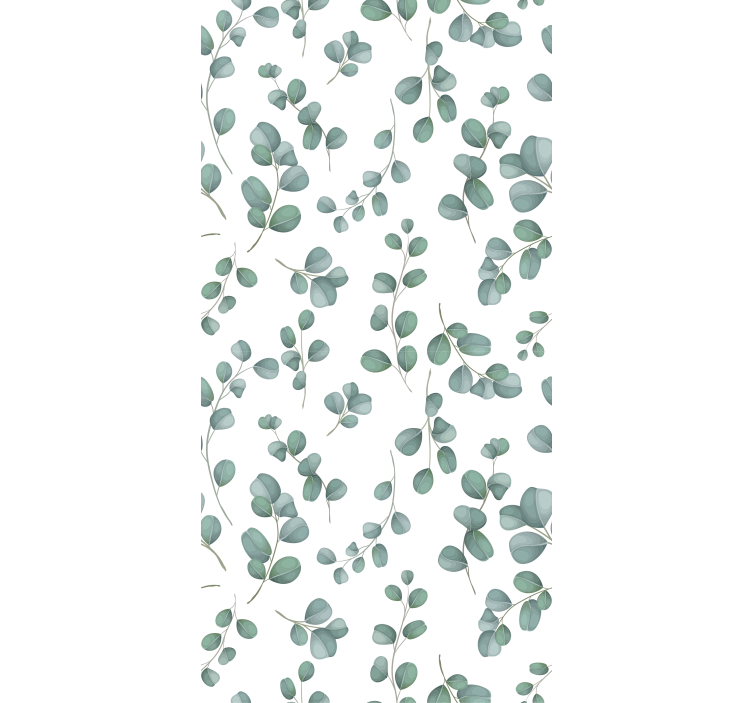 Textured wallpaper elegant seamless watercolor floral - TenStickers