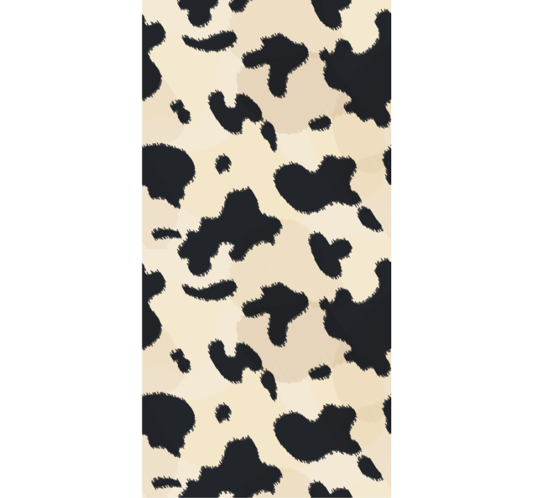Animals wallpaper cow spot design - TenStickers