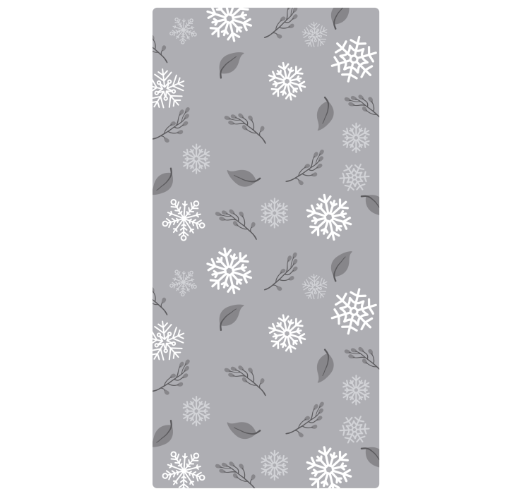 Holiday christmas wallpaper seasonal flurry design - TenStickers