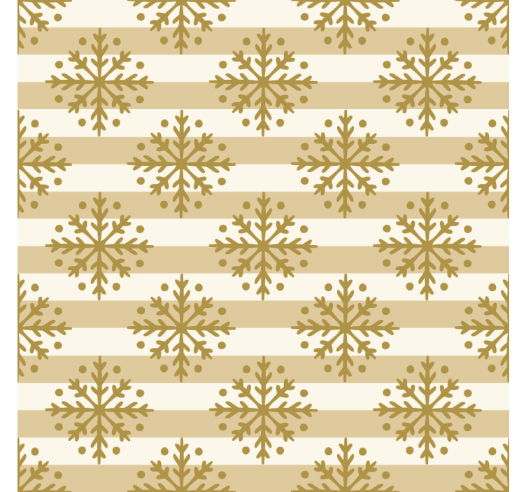 Holiday christmas wallpaper snowflake stripes - TenStickers