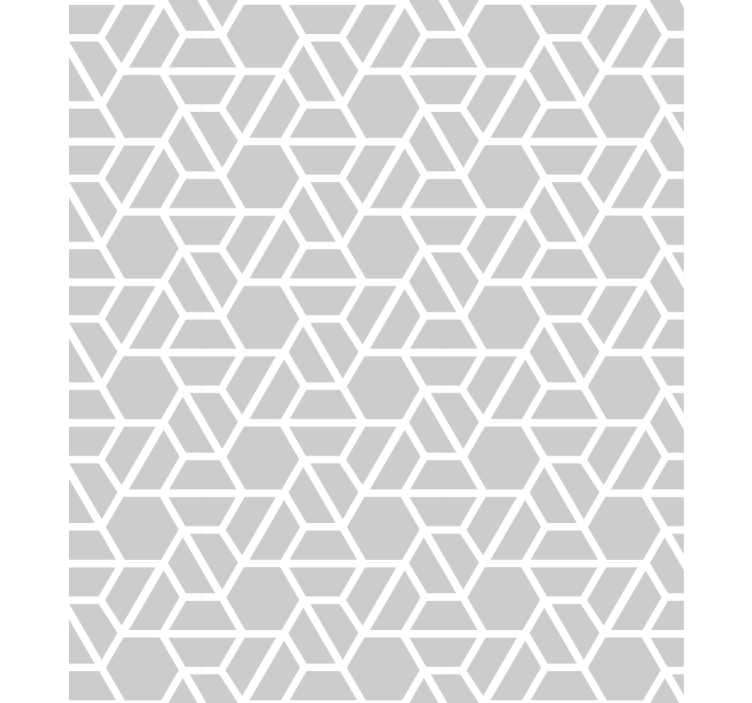 Wallpaper geometric geometric lattice design - TenStickers