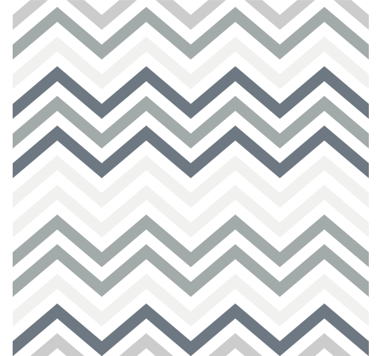 Wallpaper geometric chic chevron pattern - TenStickers