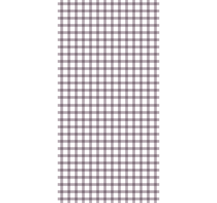Textured wallpaper lilac gingham design - TenStickers