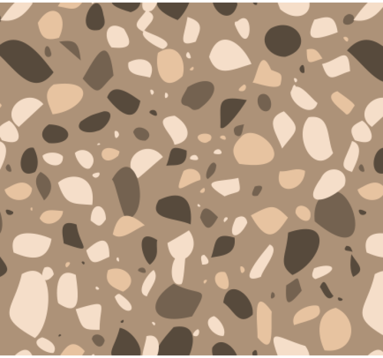 Stone effect wallpaper abstract pebble design - TenStickers