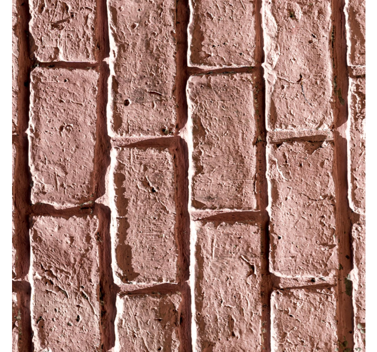 Stone effect wallpaper rustic brick design - TenStickers