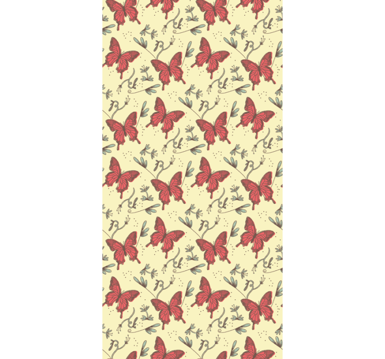 Garden style wallpaper childrens room - TenStickers