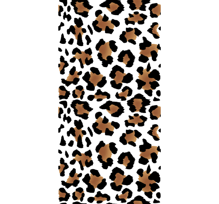 Wallpaper childrens room leopard spot design - TenStickers
