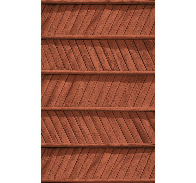 Textured wallpaper herringbone wood design - TenStickers