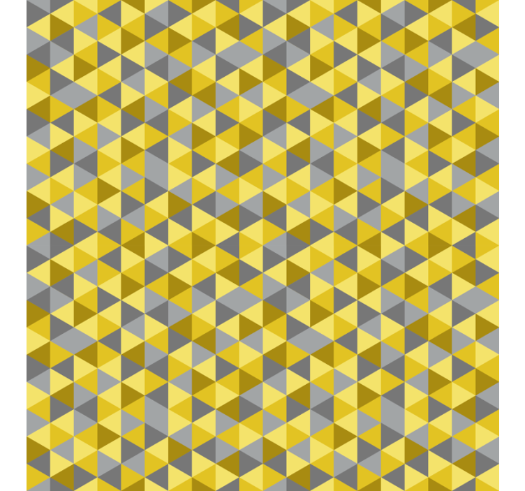 Nordic wallpaper in geometric pattern - TenStickers