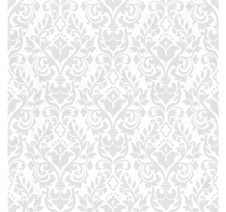Living area wallpaper grunge damask design - TenStickers