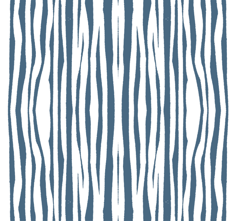 Contemporary wallpaper striped blue hampton style - TenStickers