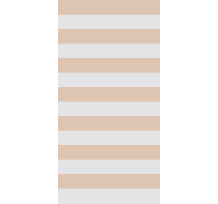 Contemporary wallpaper in subtle beige stripes - TenStickers