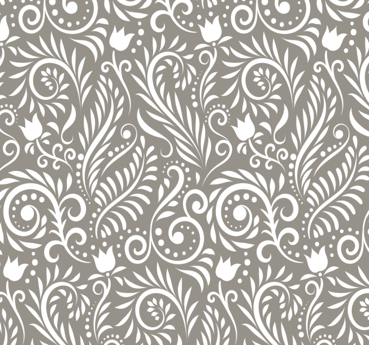 Kitchen wallpaper ruskin grey sheet - TenStickers