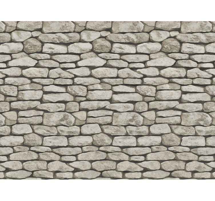 Living area wallpaper 3d stone texture design - TenStickers