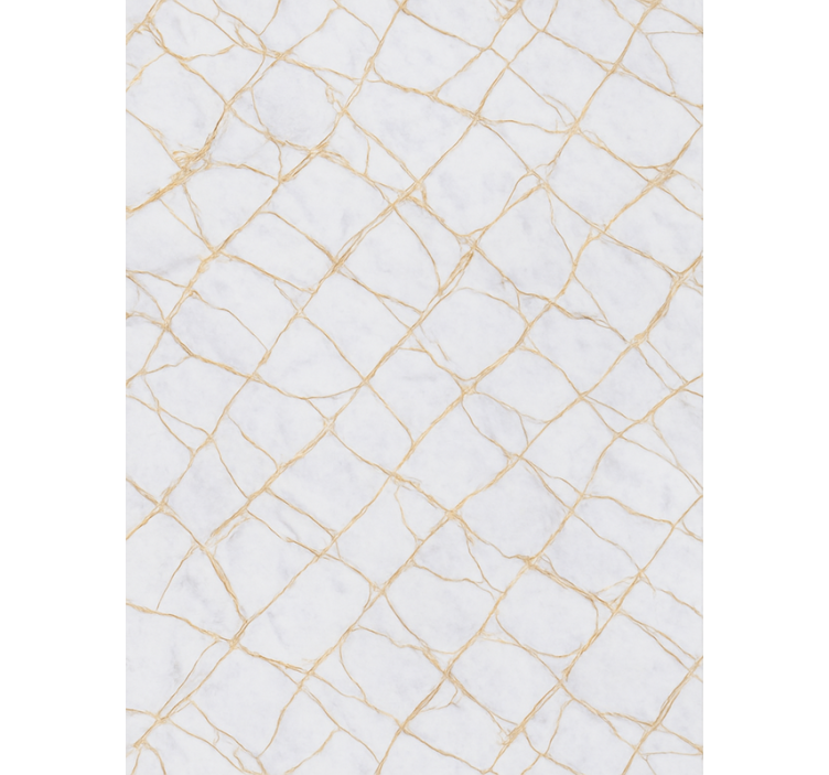 Master bedroom wallpaper in gold broken marble - TenStickers