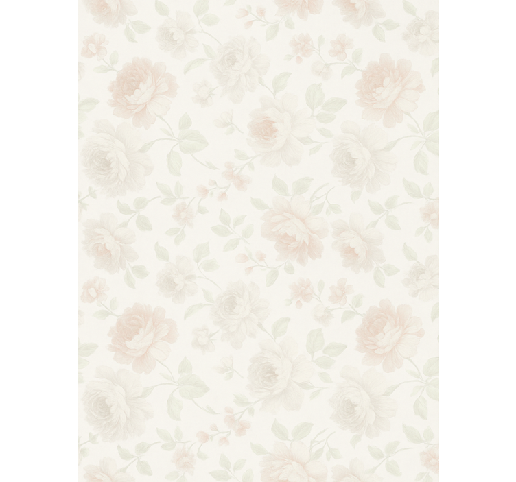 Master bedroom wallpaper grey vintage style - TenStickers