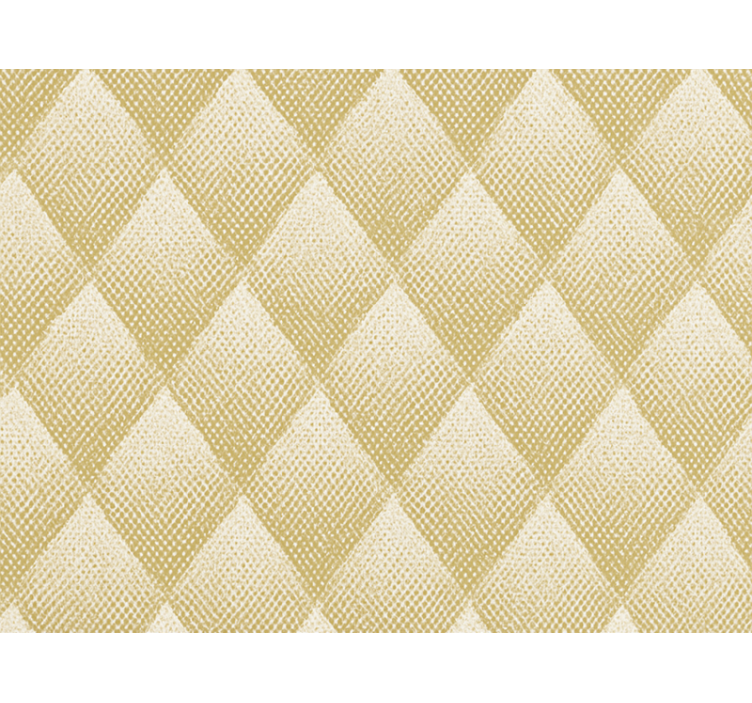 Living area wallpaper abstract gold triangle - TenStickers
