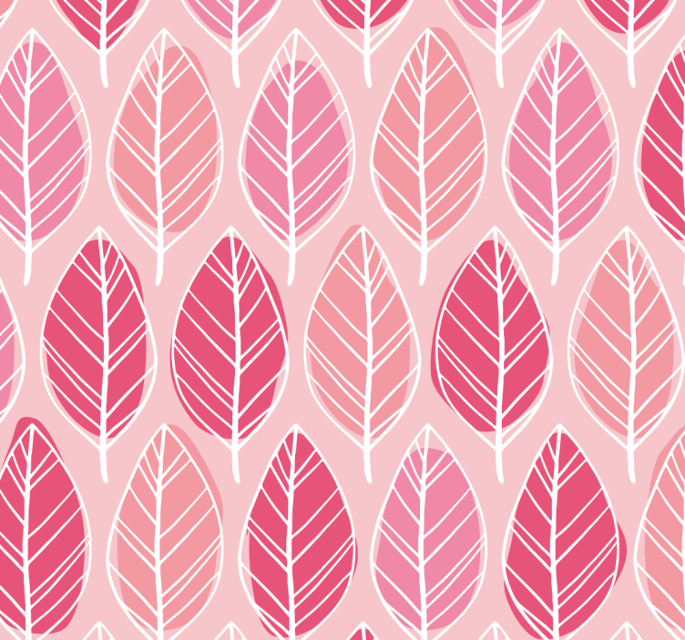 Pink Birkenwald Pink Wallpaper - TenStickers