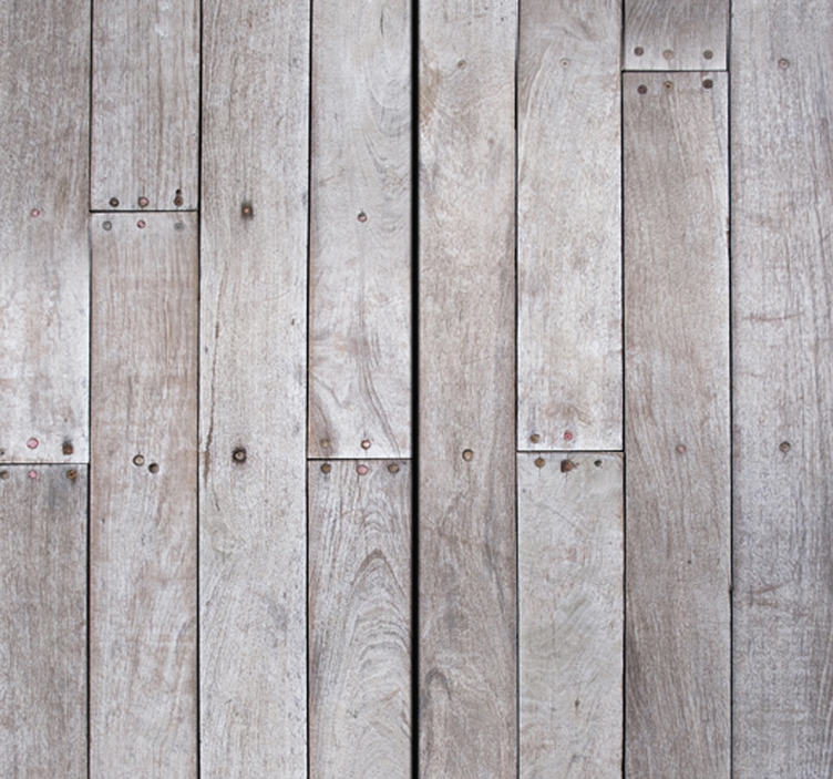 Rustic Timber Panels wood effect wallpaper - TenStickers