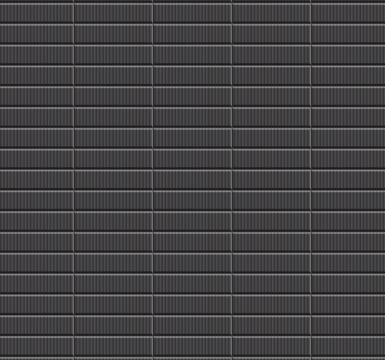 Textured black kitchen motif tile effect wallpaper - TenStickers