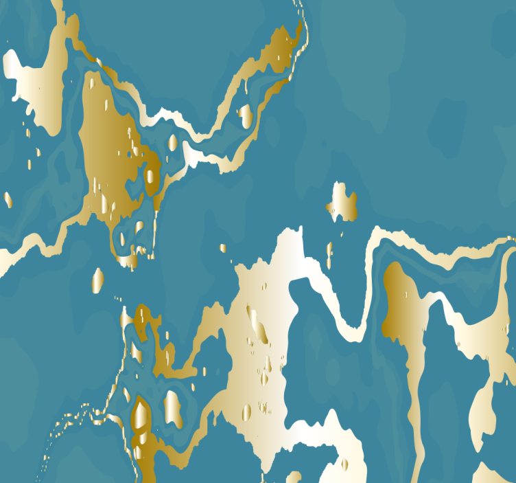 Abstract Wave Pattern textured wallpaper - TenStickers