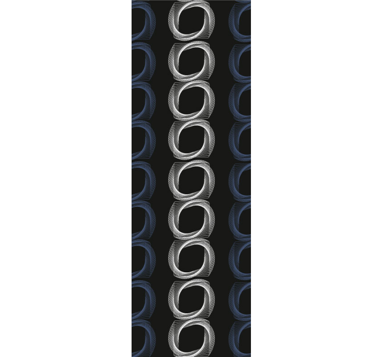 Round metal accents Spotty Wallpaper - TenStickers