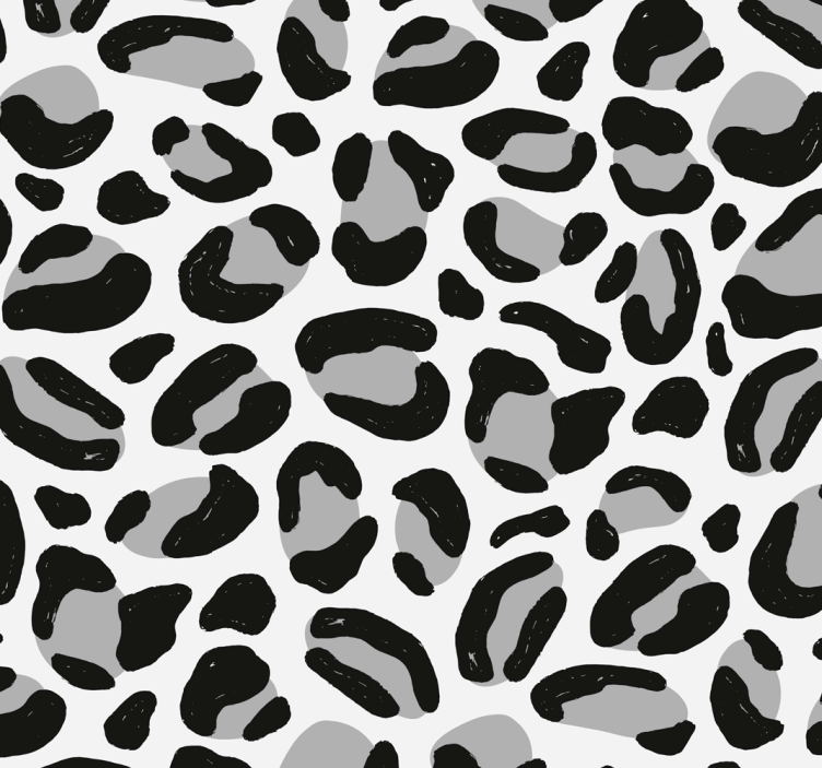 Spotted Pattern wallpaper zebras - TenStickers