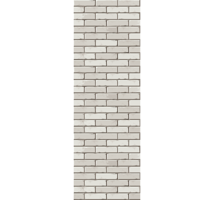 Brick Illusion bricks wallpaper - TenStickers