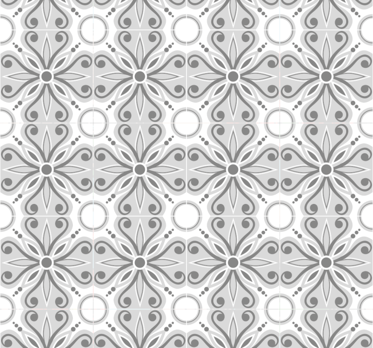 Ornate Patterns ornamental wallpaper - TenStickers