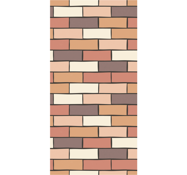 Brick Motif Design bricks wallpaper - TenStickers